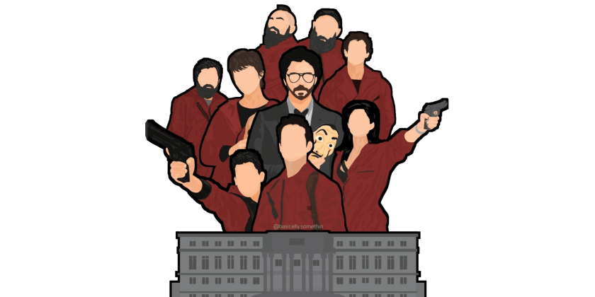 Fanart Illustrations #3 – Money&nbsp;Heist