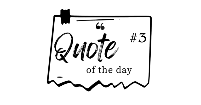 Quote for the day&nbsp;#3