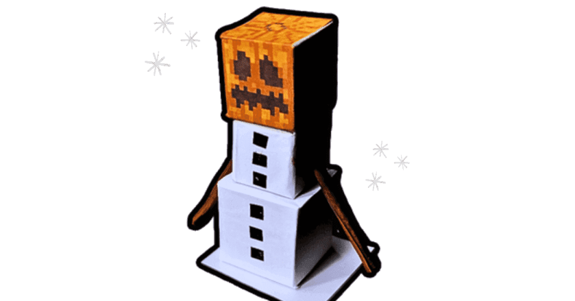 Do you wanna build a DIY Minecraft&nbsp;Snowman?