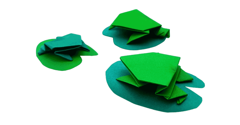 Hop in and Fold this Toad-ally Amazing Origami&nbsp;Frog!